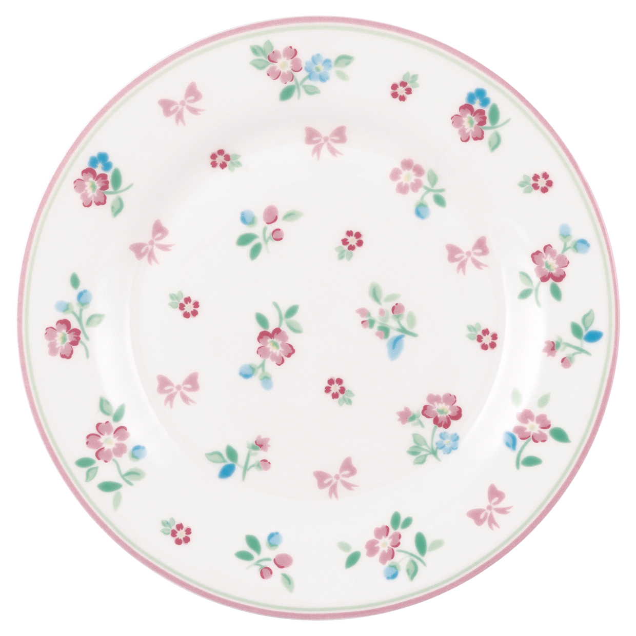 Greengate Frühstücksteller Athea white