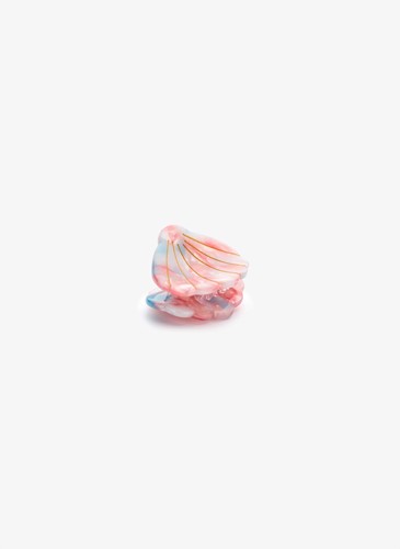 Liet & Joliet Haarspange Shell  rosa/blau