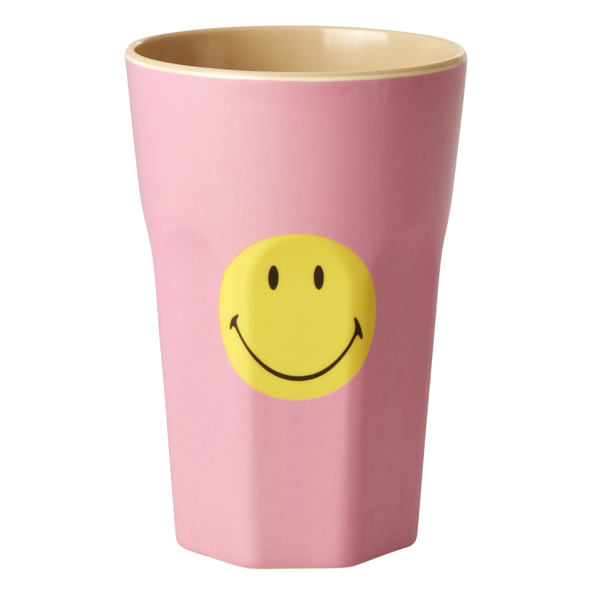 RICE Melamin Becher Smiley  hoch