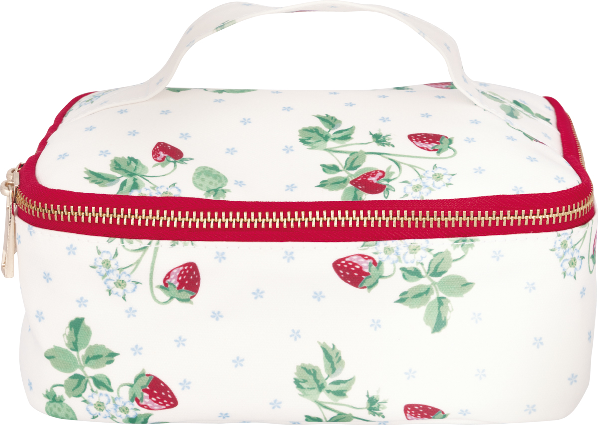 Greengate Kühltäschchen Berry white coller lunchbag
