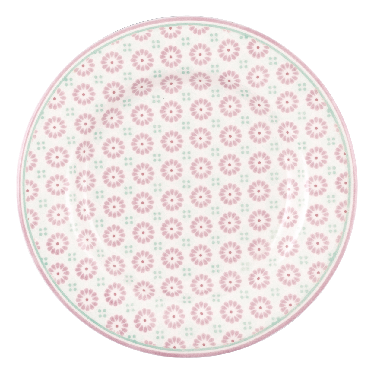 Greengate kleiner Teller Narina pale pink small Plate