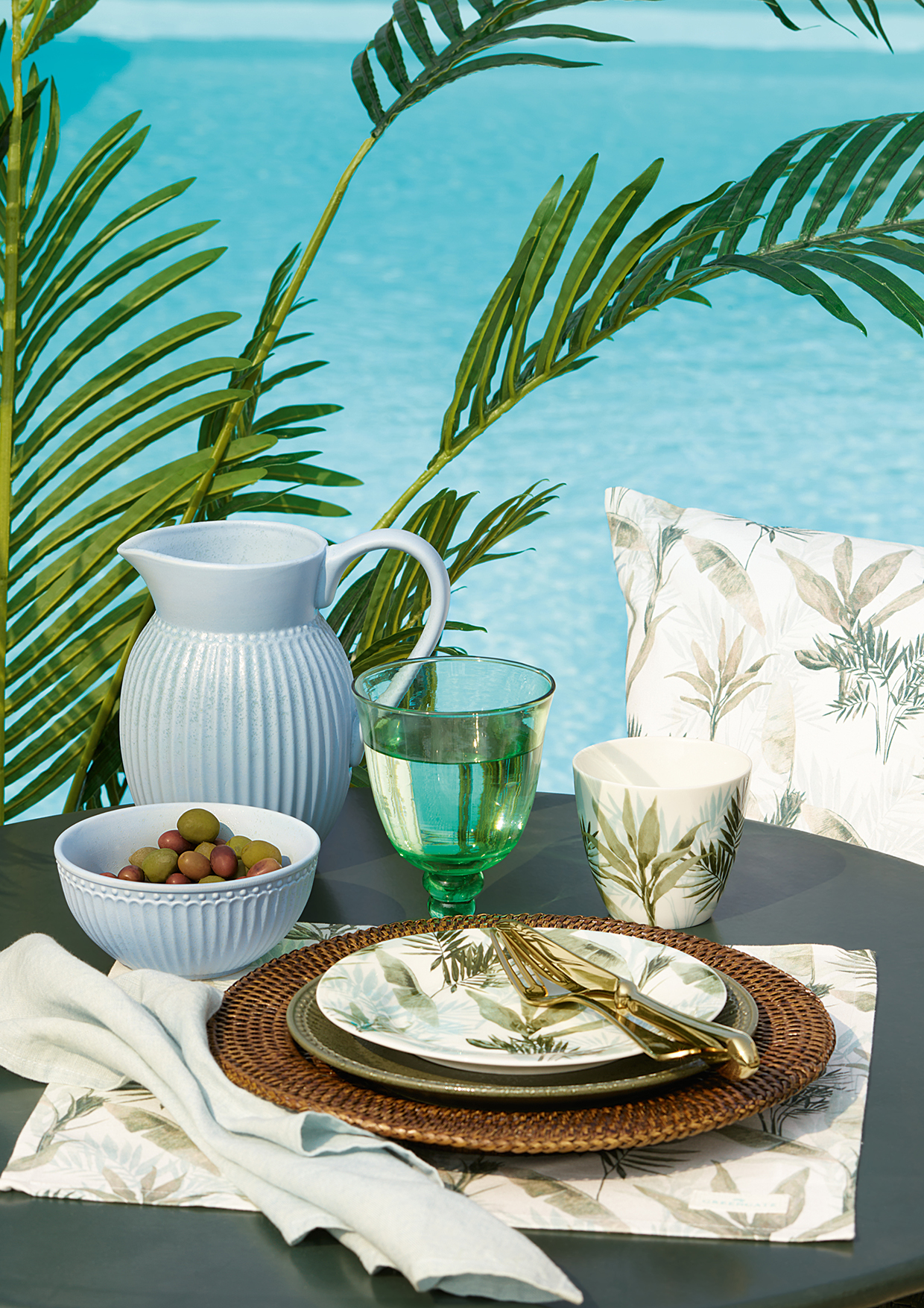 Greengate Becher Alice ice blue Everyday Collection