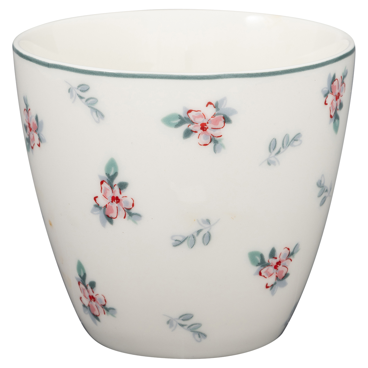 Greengate Lattecup Jalia white Trinkbecher ohne Henkel