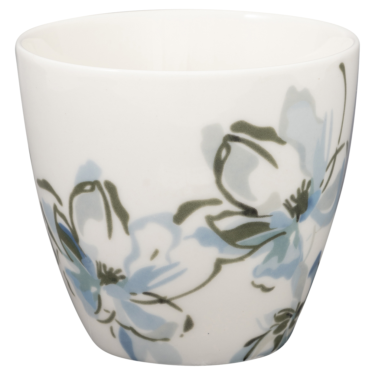 Greengate Lattecup Evia white Trinkbecher ohne Henkel