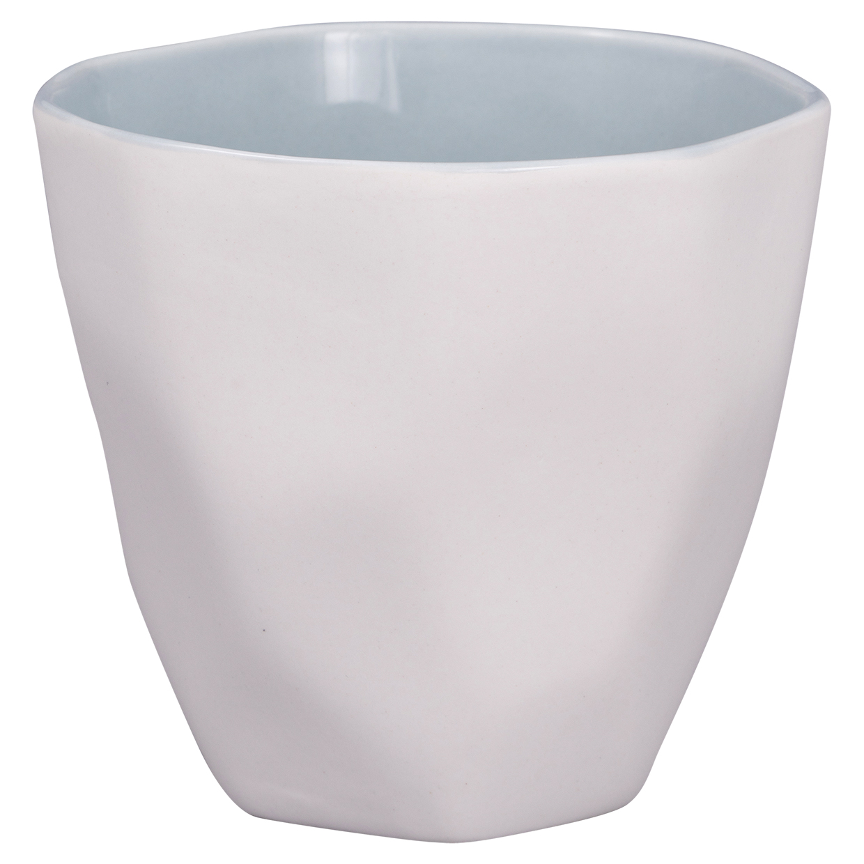 Greengate Lattecup Elements dusty blue Trinkbecher ohne Henkel