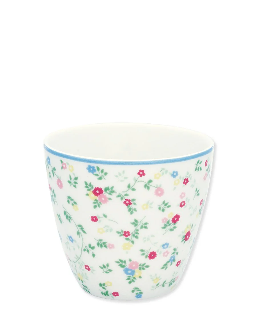 Greengate Lattecup Leona white