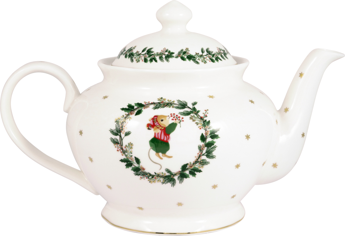 Greengate Servierplatte Baum Teller Joelle white Tree Plate