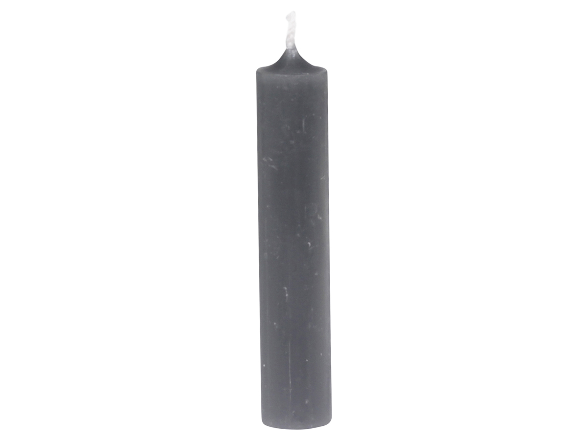 Chic Antique kurze Stabkerze kohle 11 cm 1 Stück