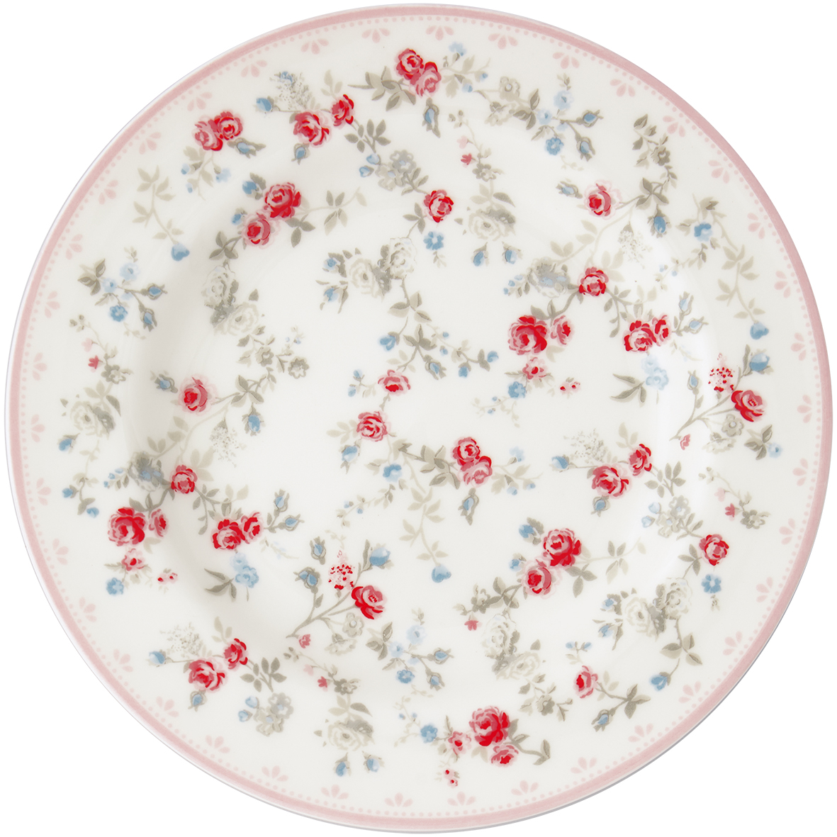 Greengate kleiner Teller Carly white Limitierte Kollektion