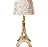 RICE Lampenfuß Eiffelturm gold 