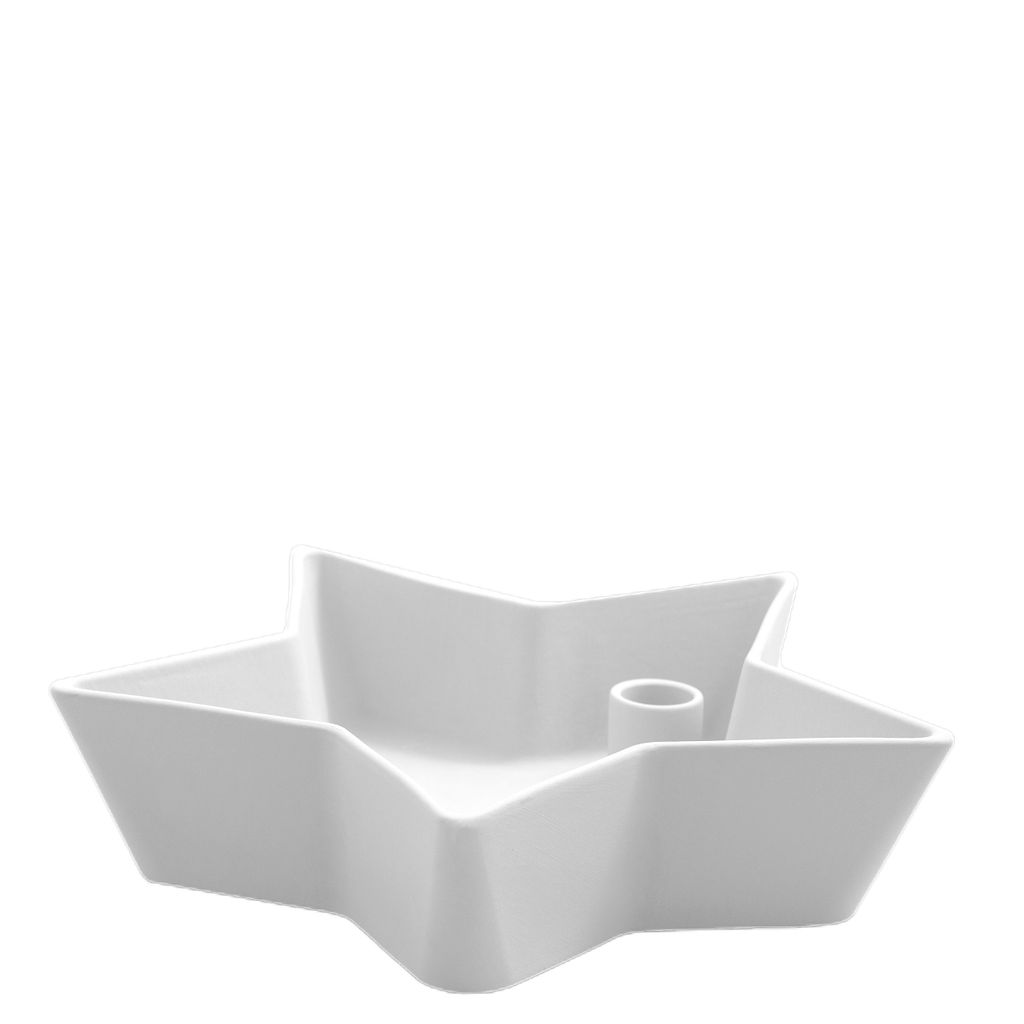 Storefactory Scandinavia Kerzenhalter Lidatorp Stern Large weiss