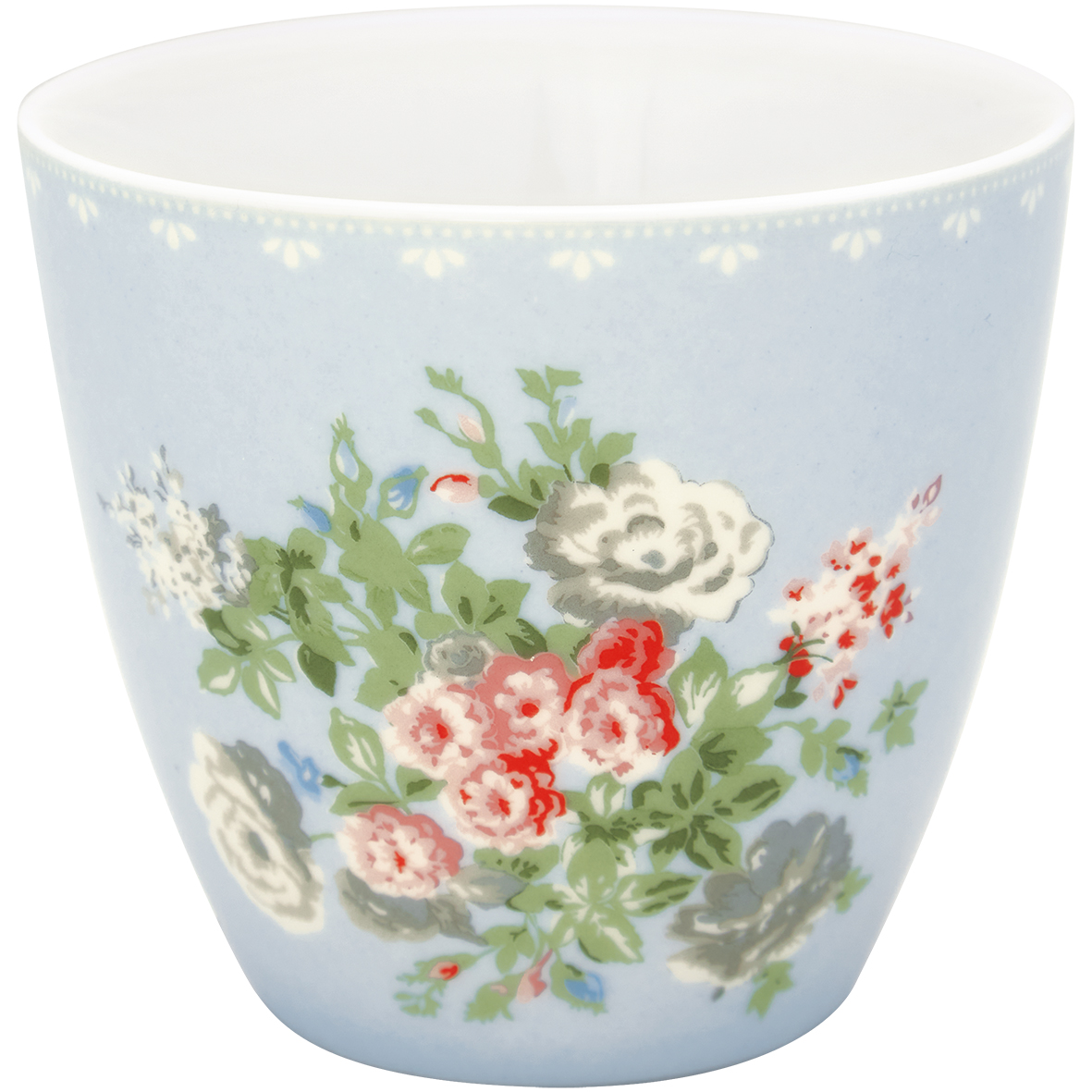 Greengate Lattecup Petricia pale blue Becher ohne Henkel Limitierte Kollektion