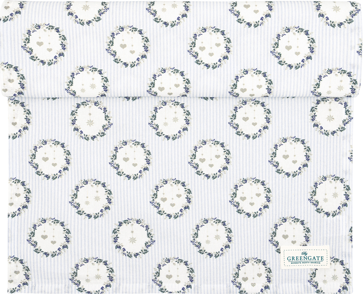 Greengate Tischläufer Zelda white