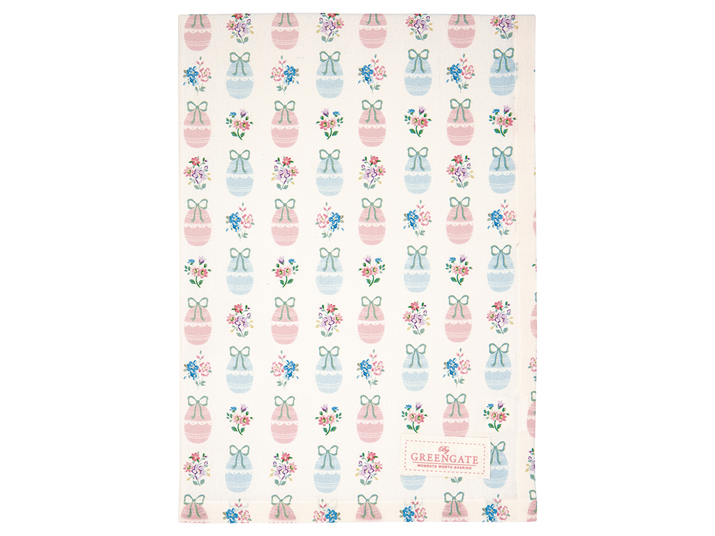 Greengate Geschirrtuch Elsie white