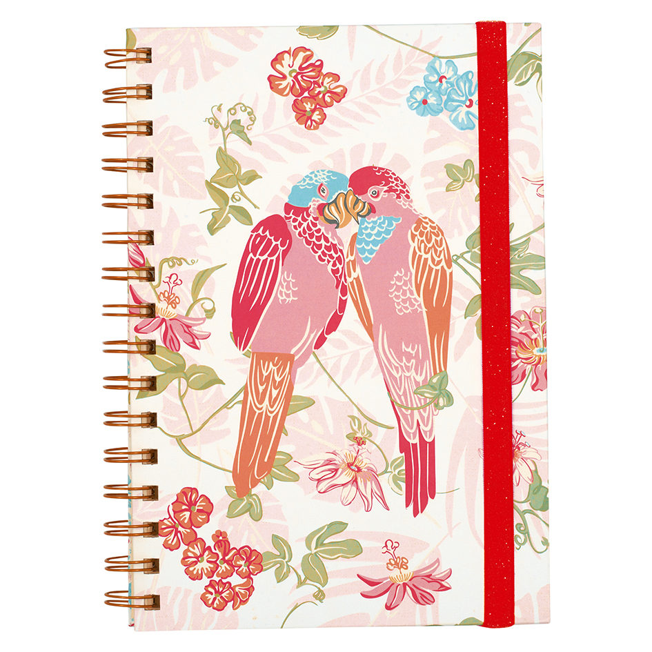 Greengate Notebook Fallulah white Notizbuch A5