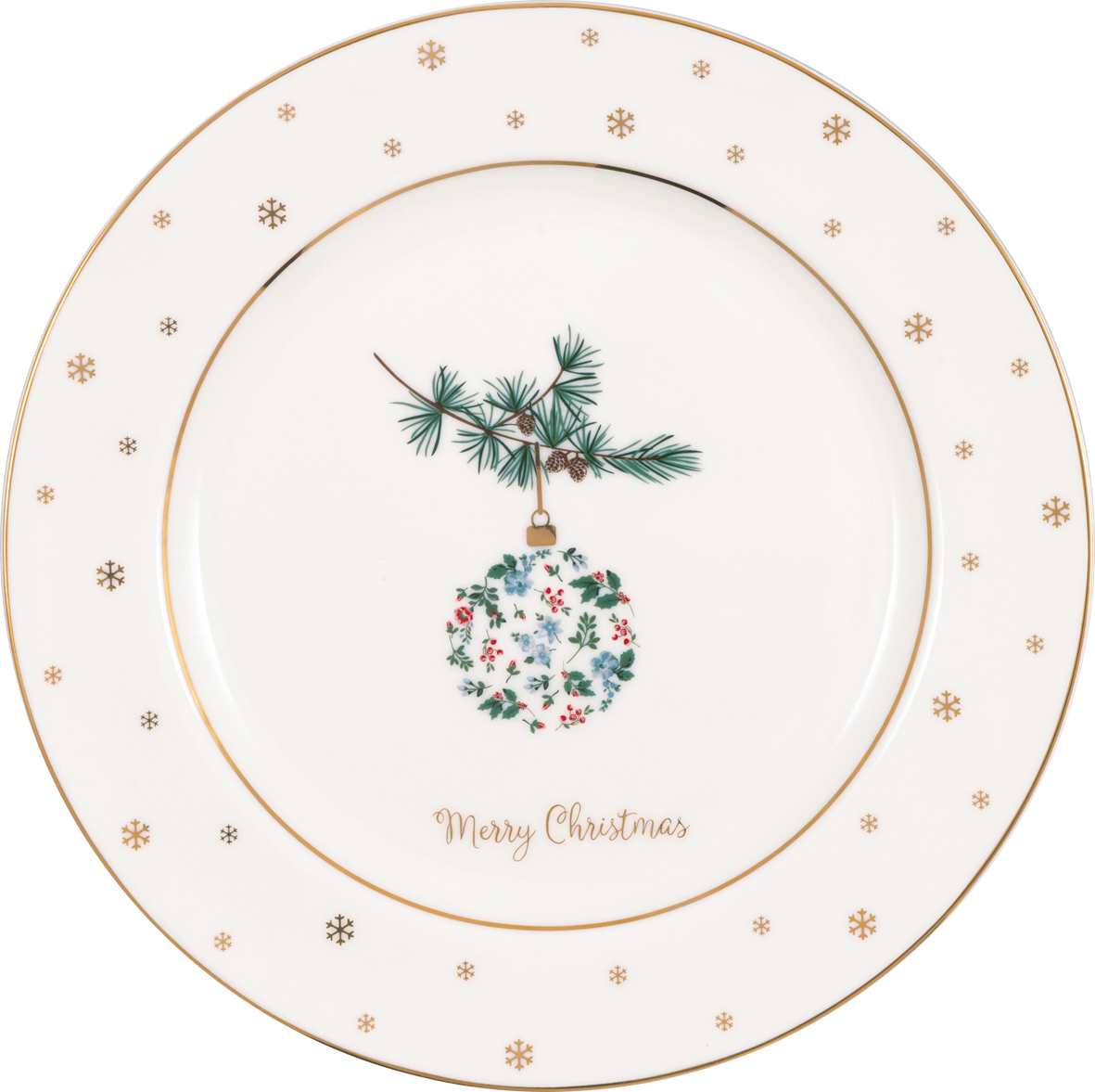Greengate Frühstücksteller Joelle white