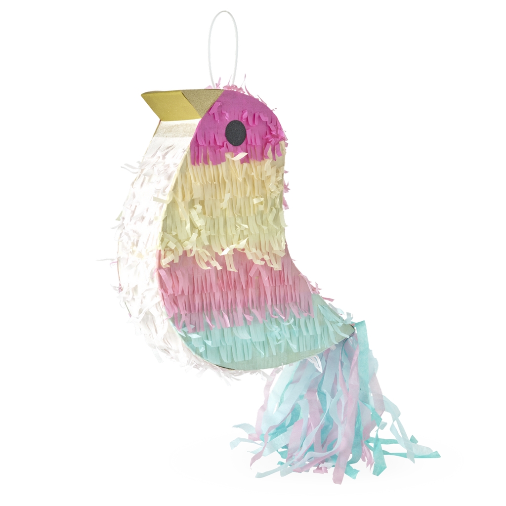RICE Pinata Bird farbenfroh groß