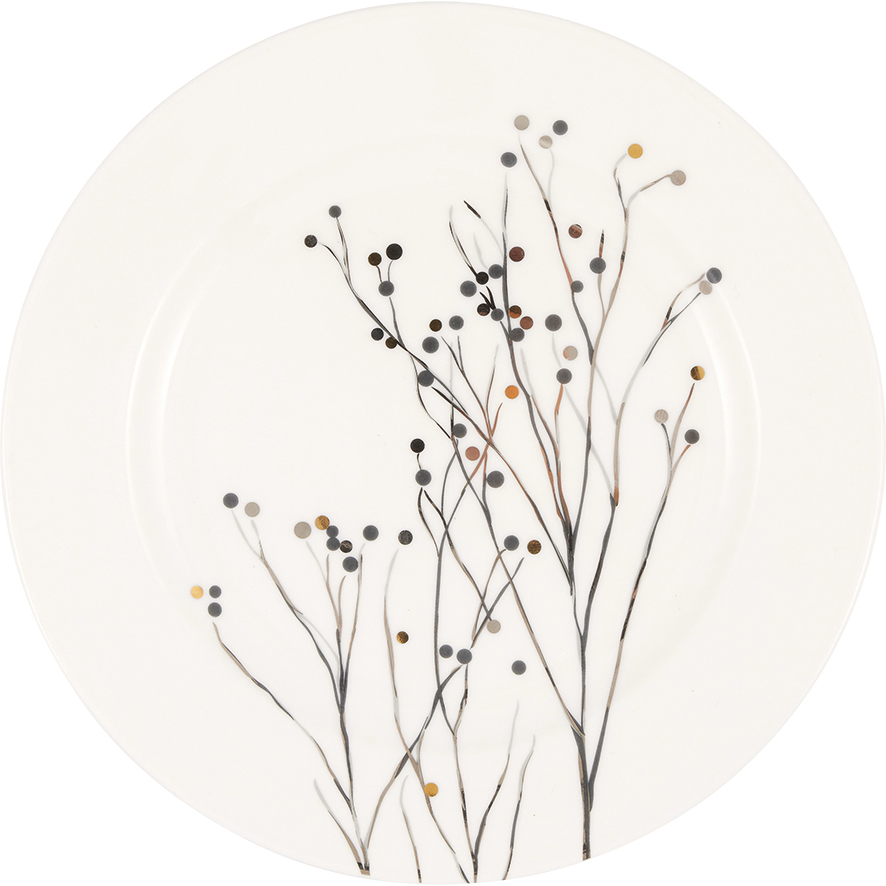 Greengate Eßteller Antonia white Dinner Plate