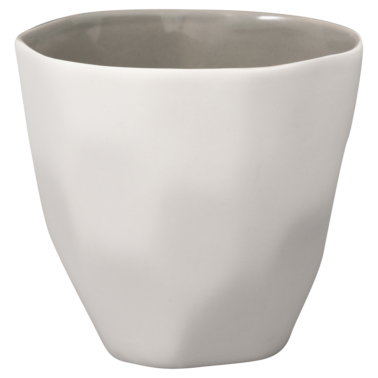 Greengate Lattecup Elements grey Trinkbecher ohne Henkel