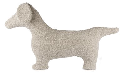 BADEN Collection Dekokissen Dackel cremeweiß 75 cm