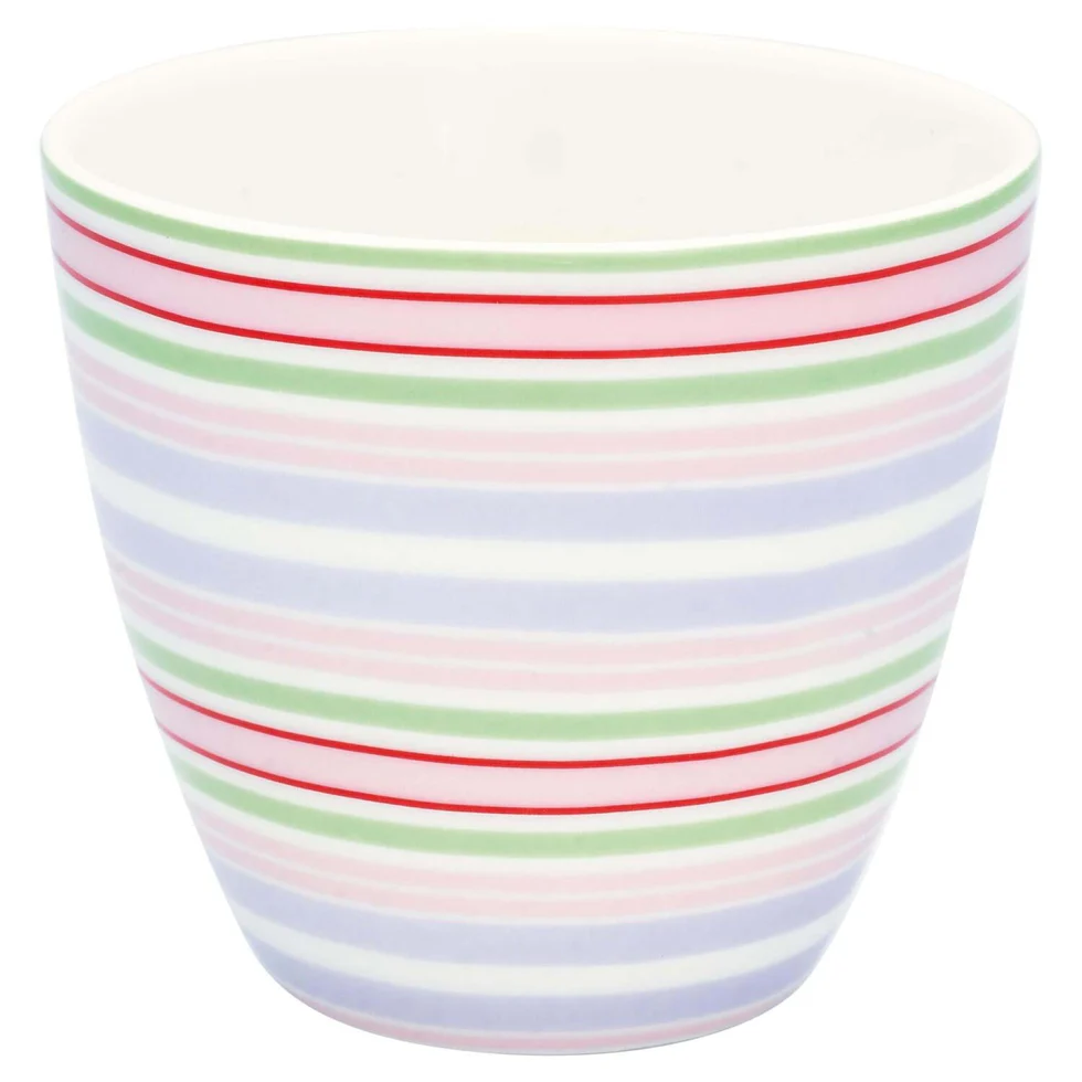 Greengate Lattecup Evelina white Trinkbecher ohne Henkel