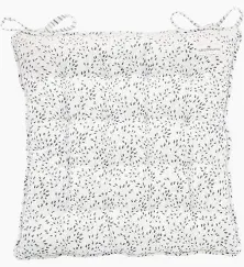 Greengate Sitzkissen  Ofelia white 40x40 cm zum festbinden