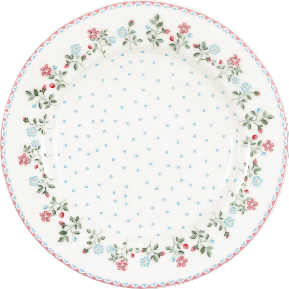 Greengate kleiner Teller Celia white