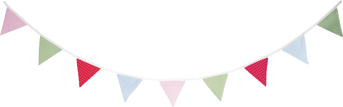 Greengate Wimpelkette Dotty mix