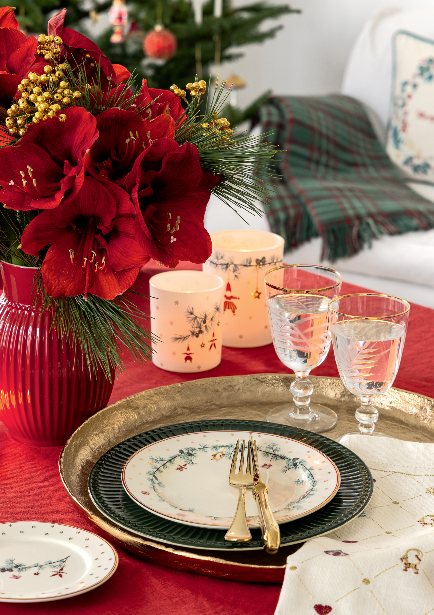 Greengate kleiner Teller Clarina heart white small Plate Beilagenteller/Unterteller