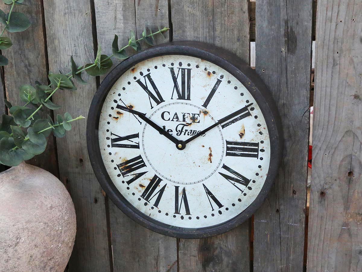 Chic Antique Wanduhr Shabby Style