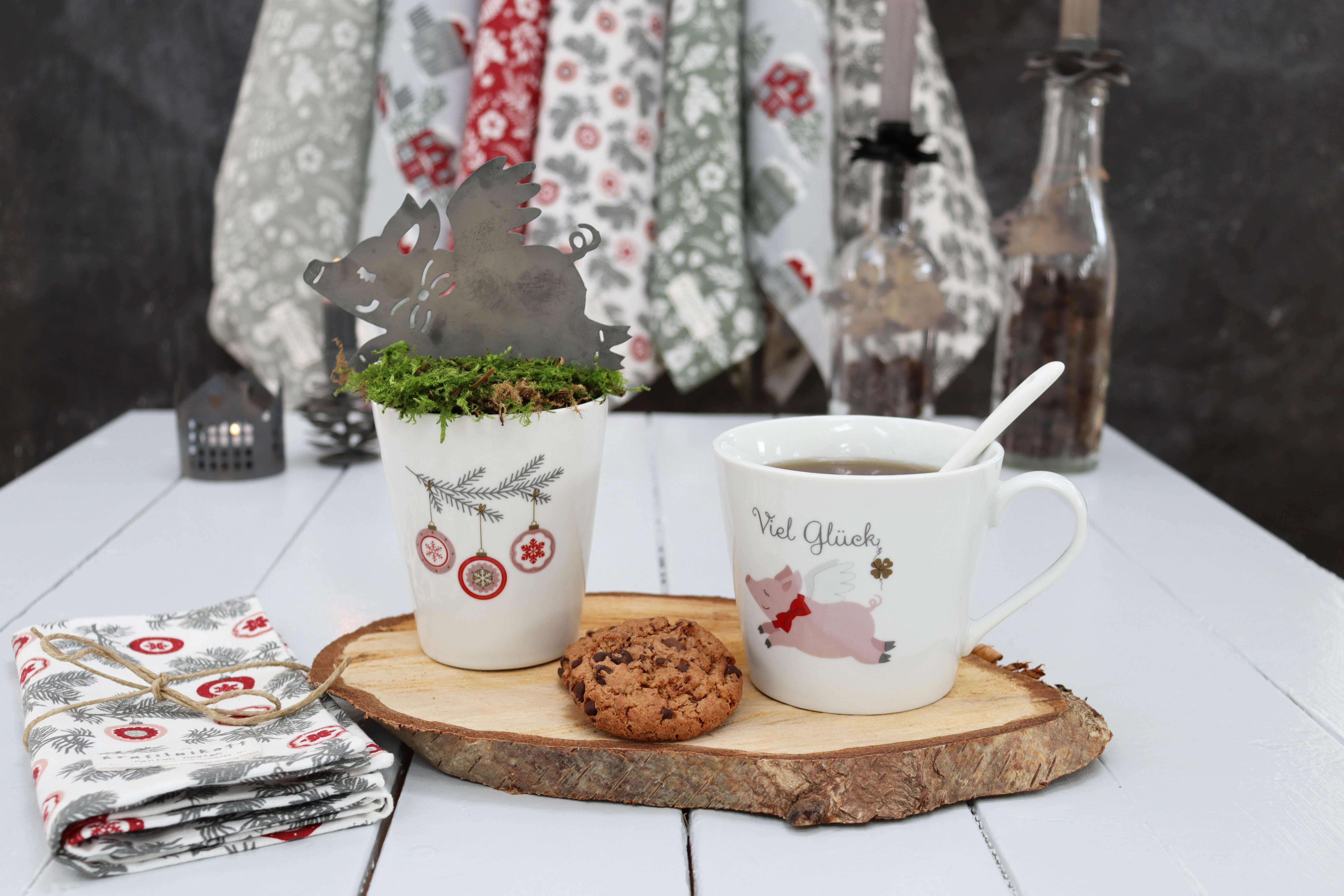 Krasilnikoff Happy Cup Seelen Balsam Becher mit Henkel