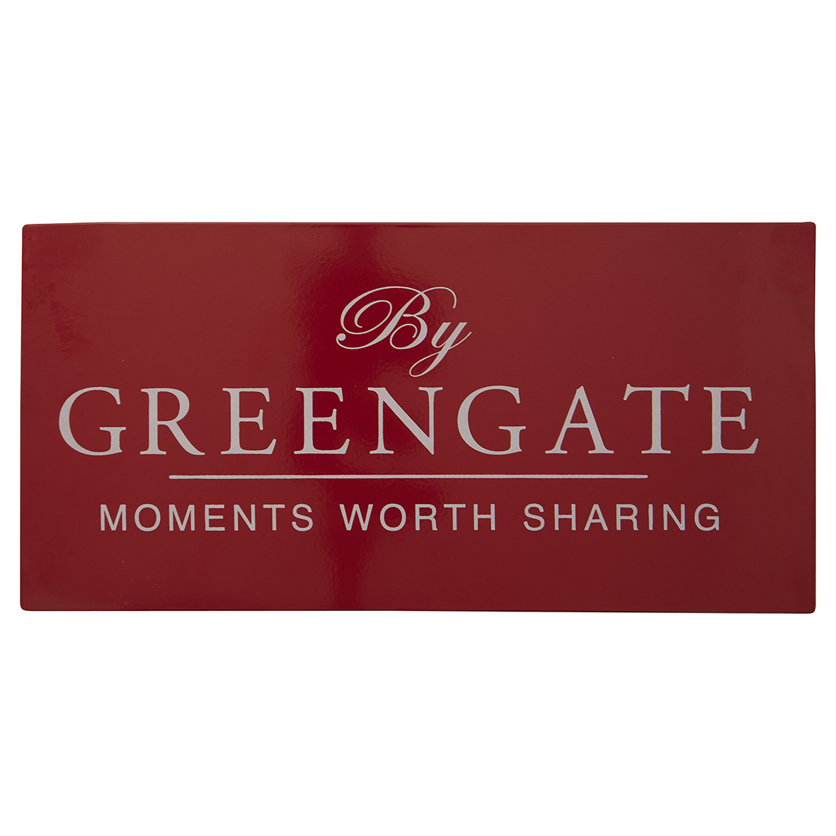 Greengate Metallschild Greengate Moments worth sharing rot