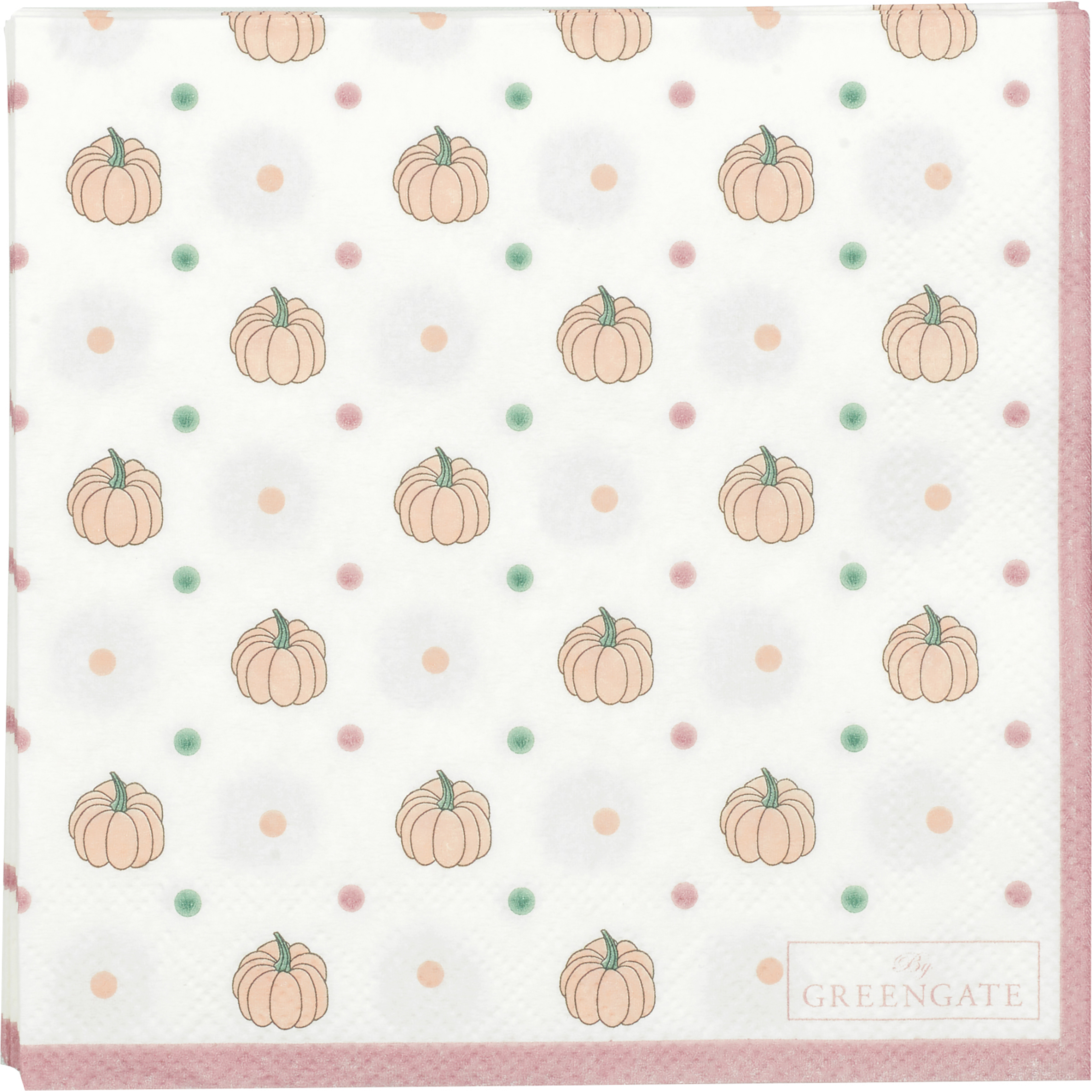 Greengate Papierserviette Clarissa white Limitierte Halloween Kollektion 2021 20 Stck.