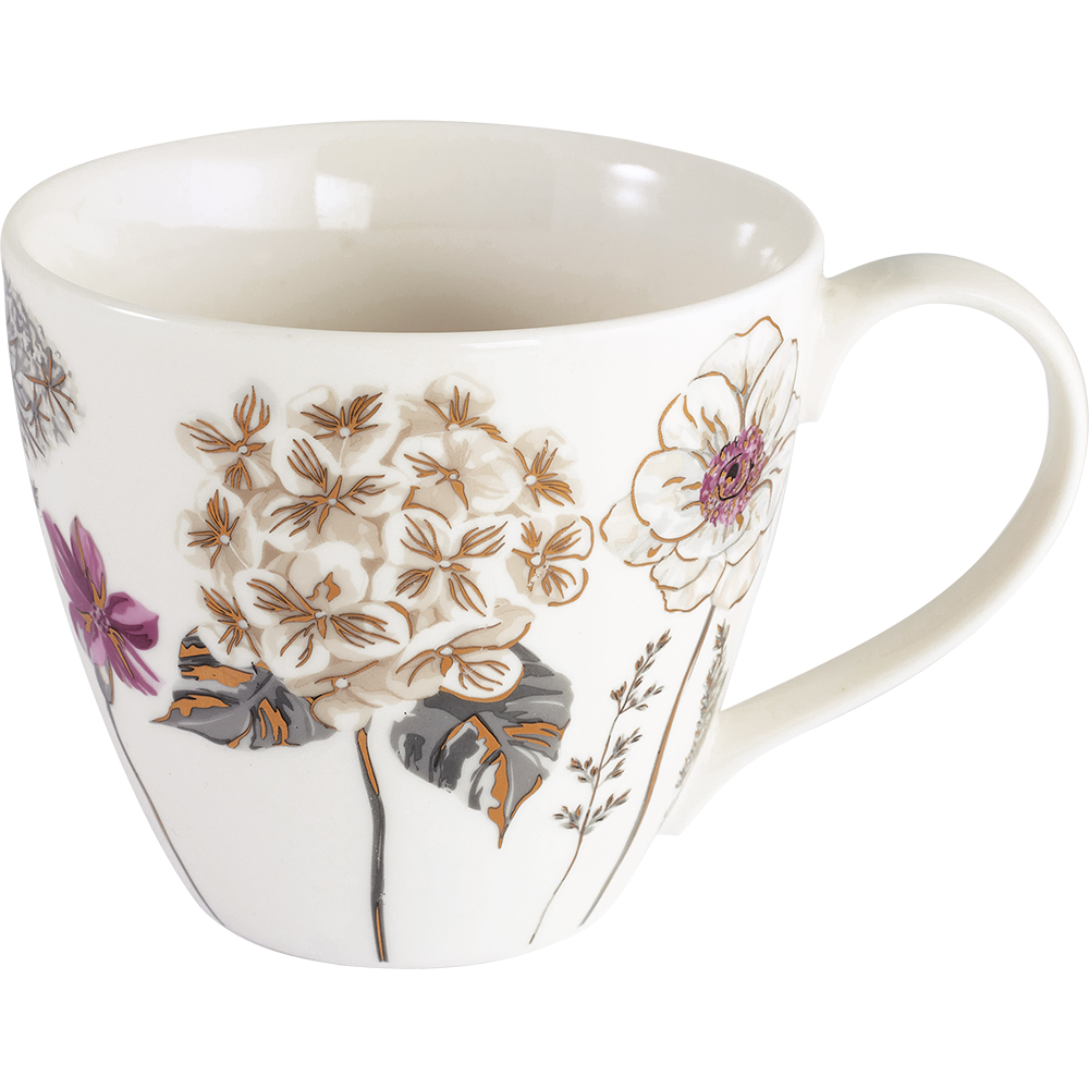 Greengate Becher Lillith white Lattecup mit Henkel