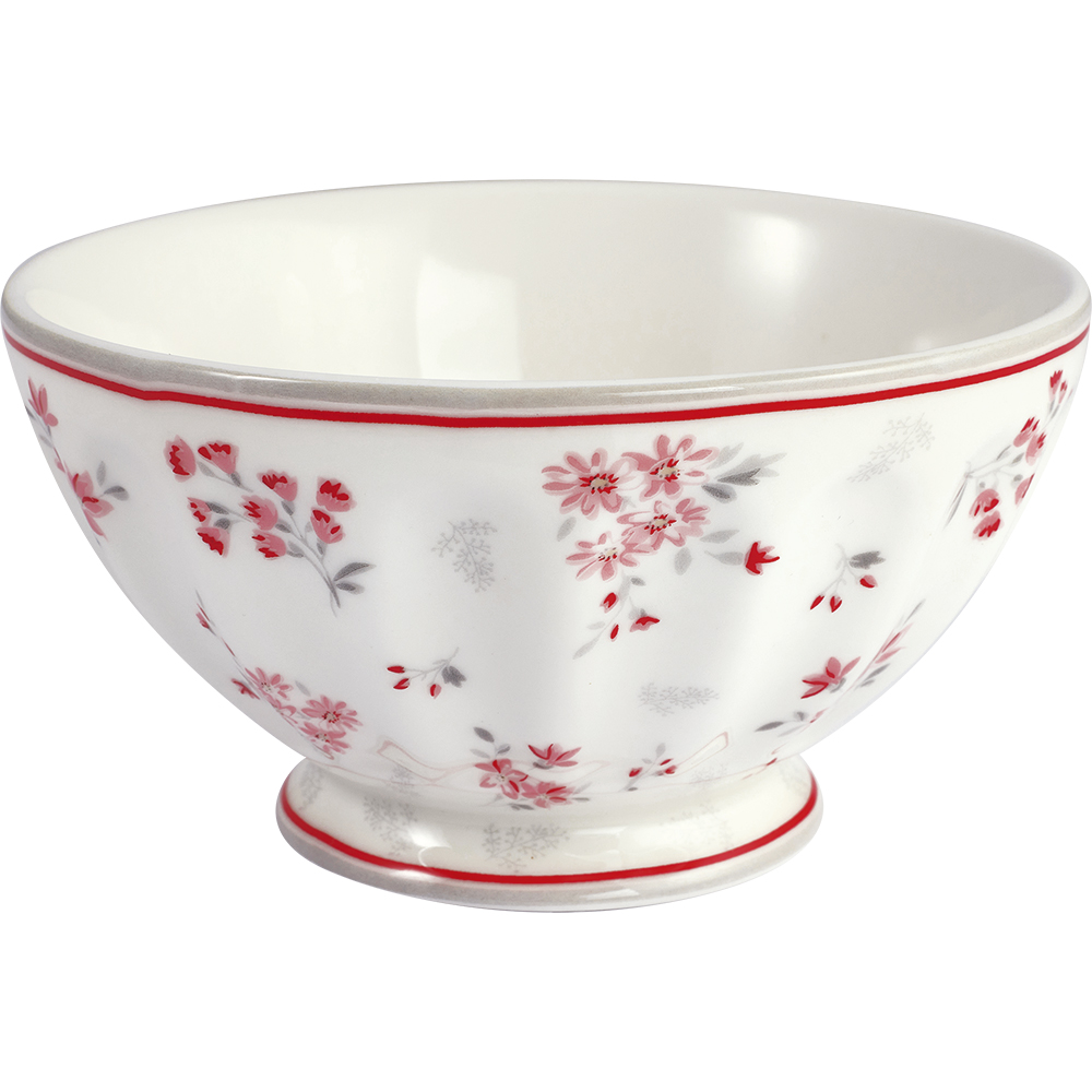 Greengate Schüssel Emberly white French Bowl xlarge