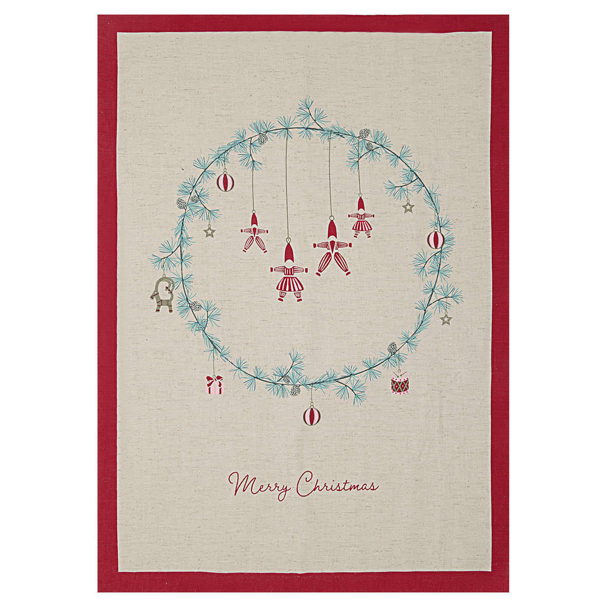 Greengate Geschirrtuch piece printed Juana sand Tea towel
