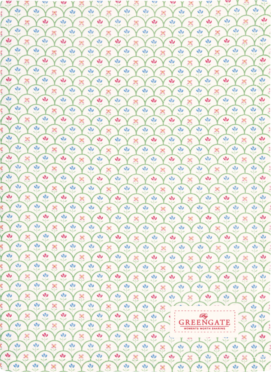 Greengate Geschirrtuch Hella white