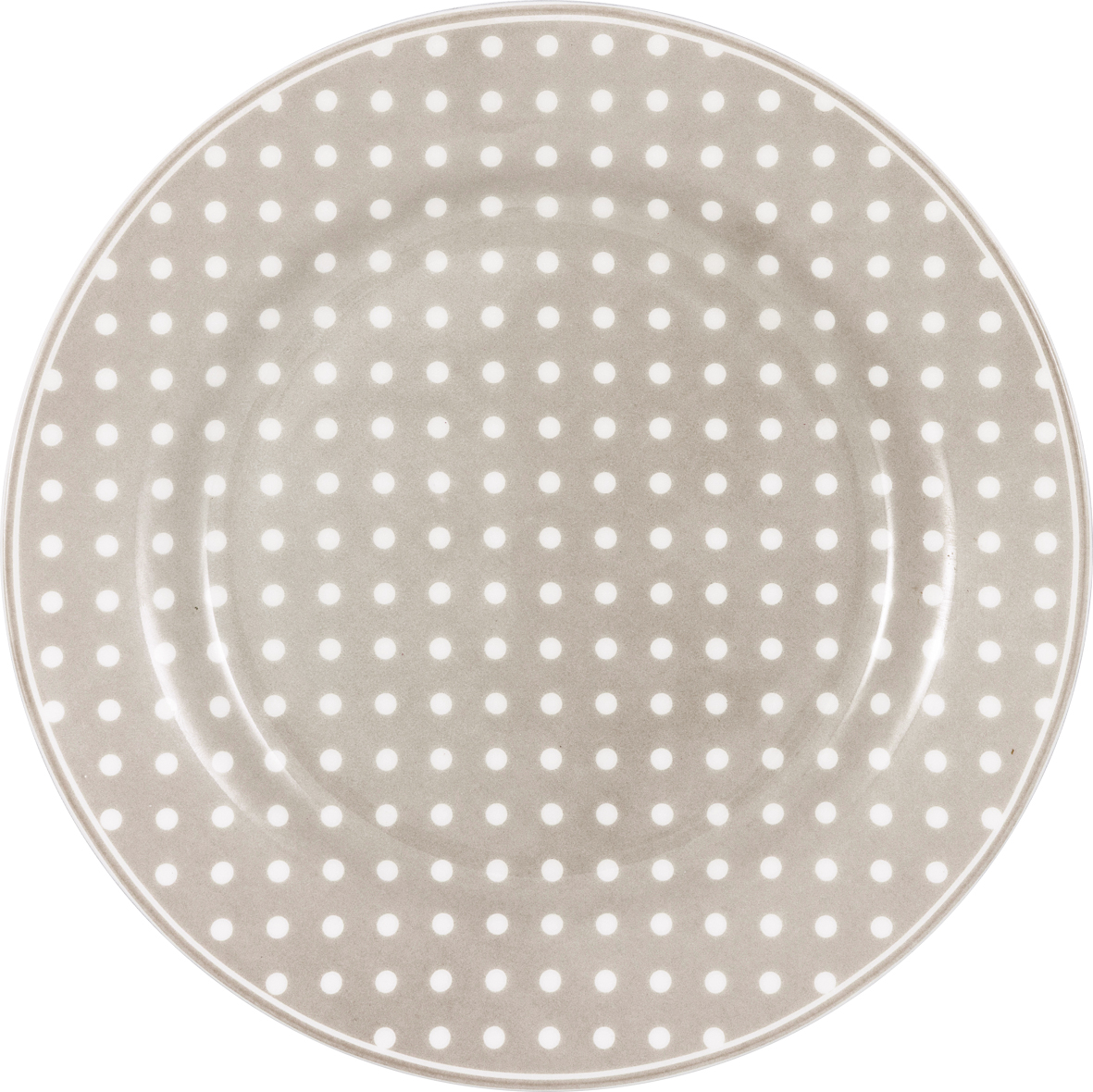 Greengate Frühstücksteller Dotty beige