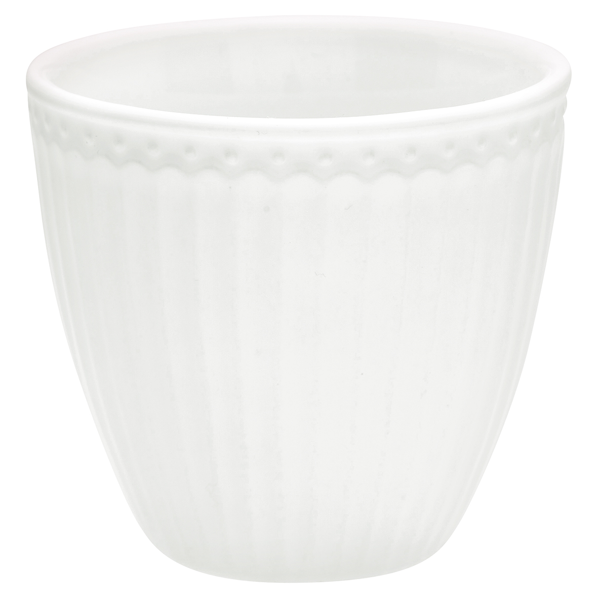 Greengate Lattecup Alice white Everyday Kollektion Becher ohne Henkel