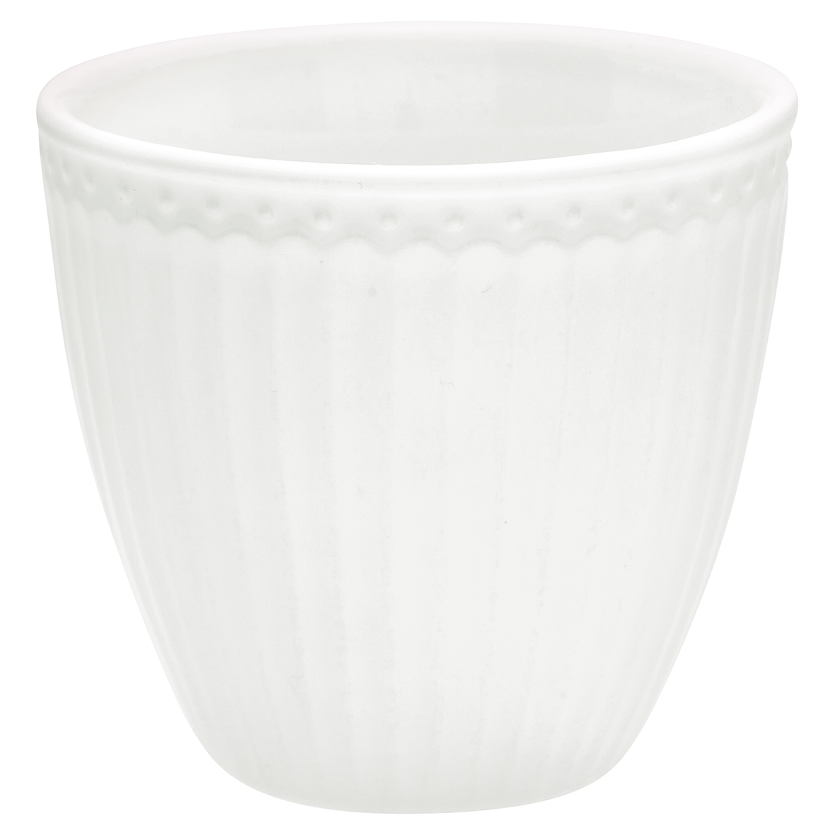 Greengate Lattecup Alice white Everyday Kollektion Becher ohne Henkel