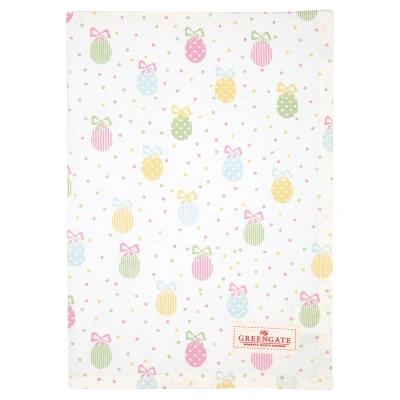 Greengate Geschirrtuch Elena white