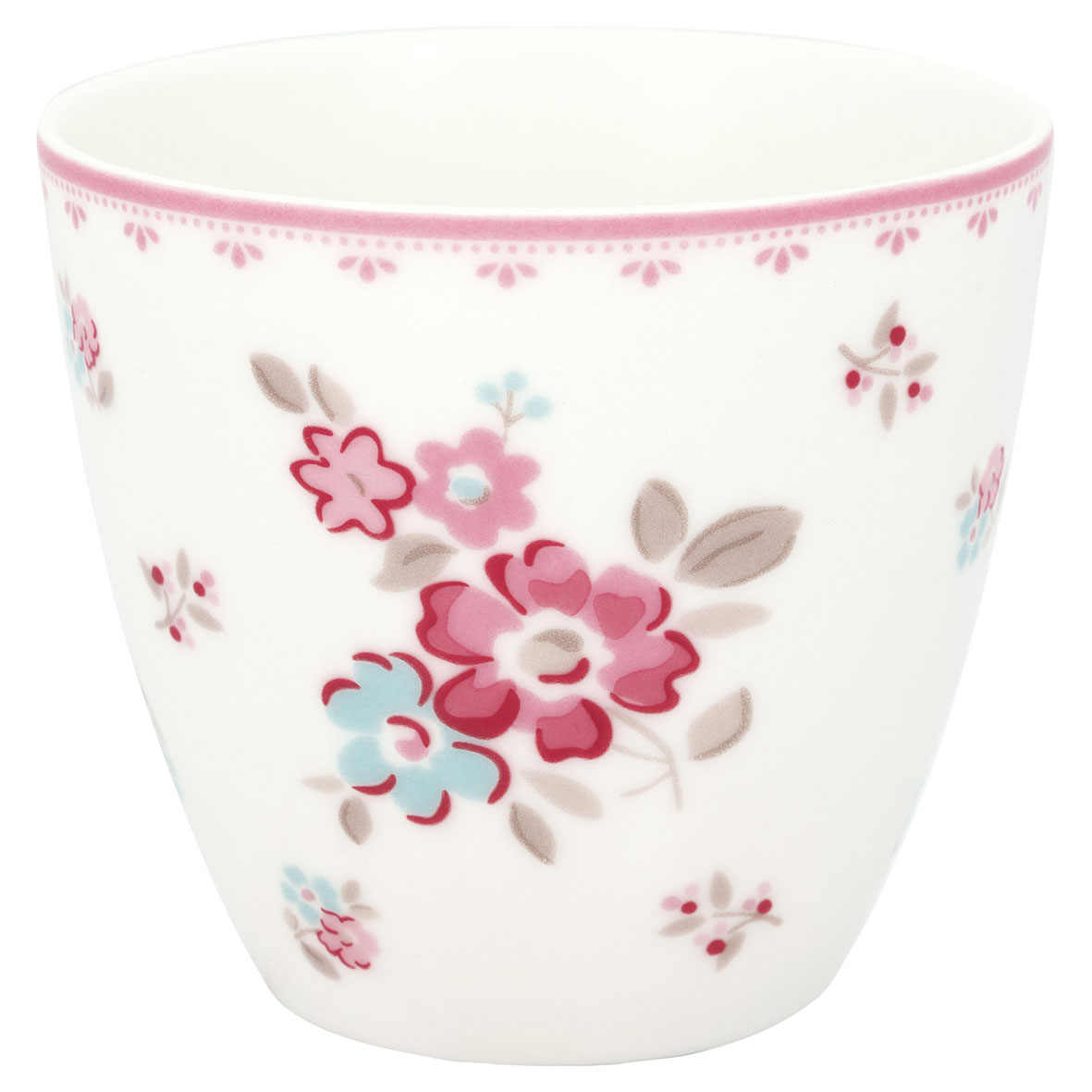Greengate Lattecup Elba white
