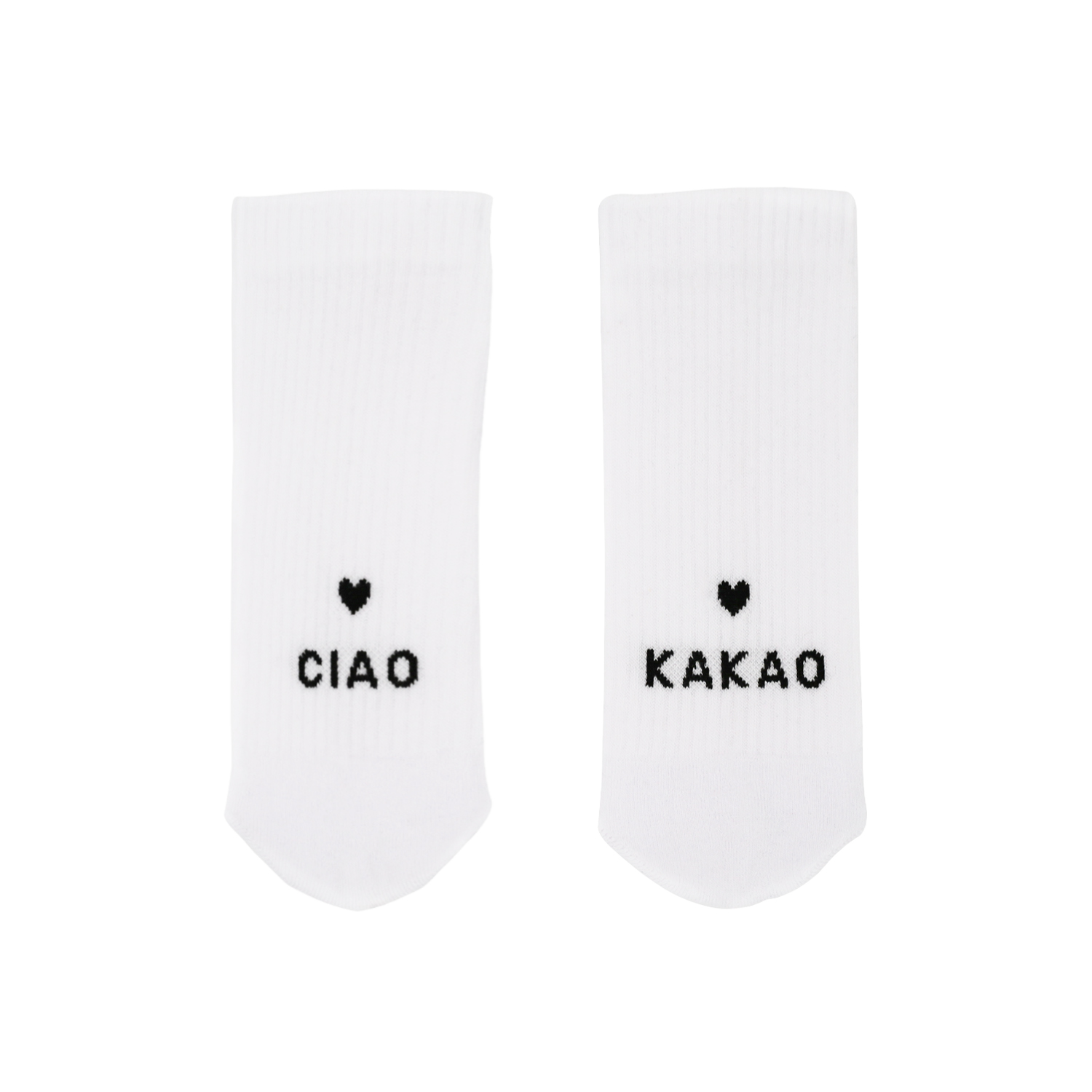 Eulenschnitt Mottosocken Ciao kakao