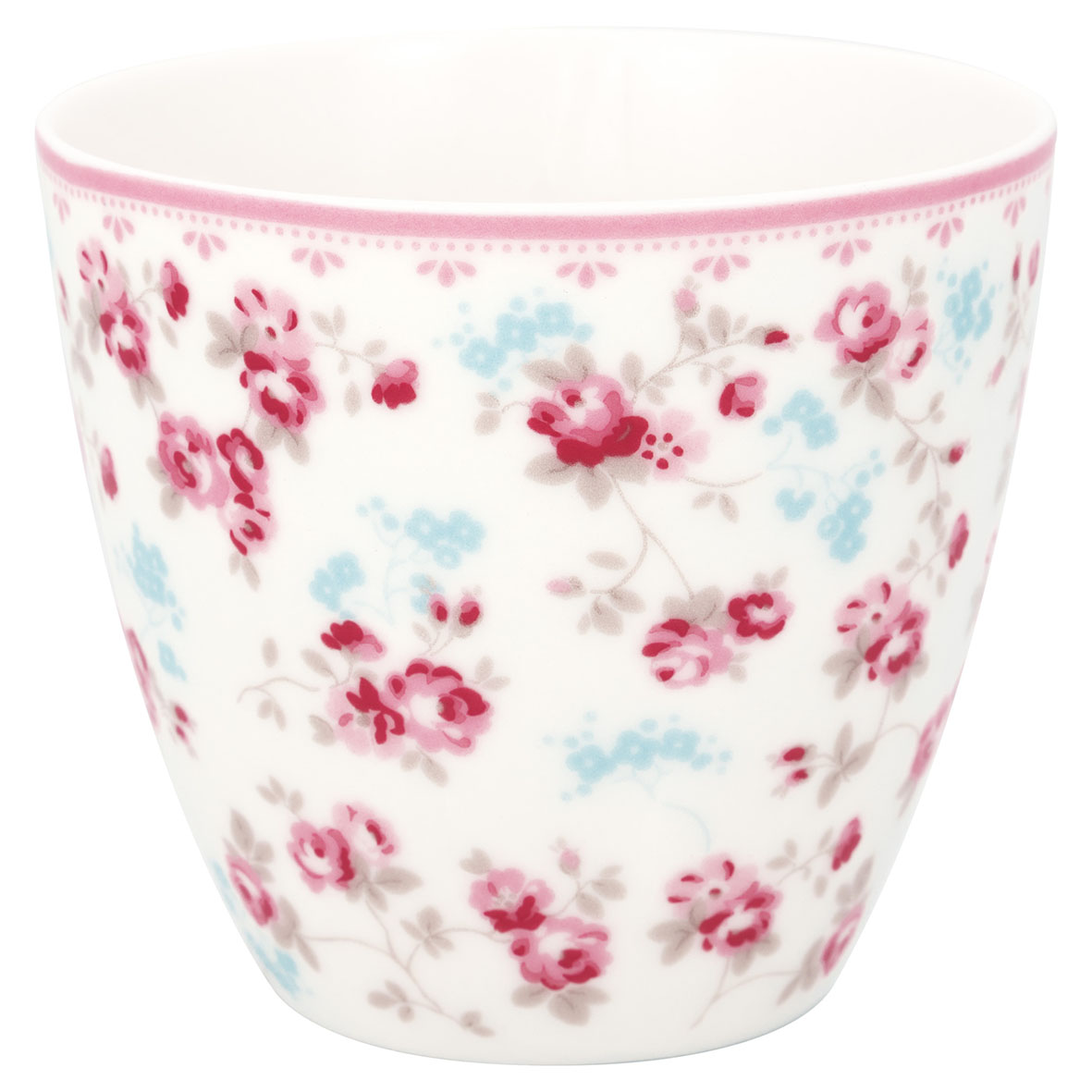 Greengate Lattecup Elsy white Trinkbecher ohne Henkel