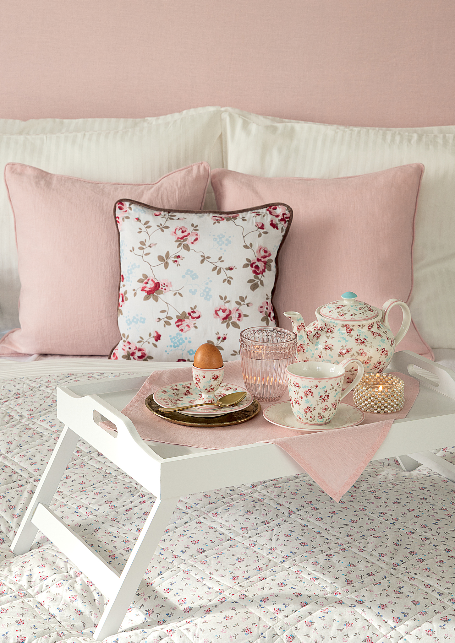 Greengate Lattecup Elba white