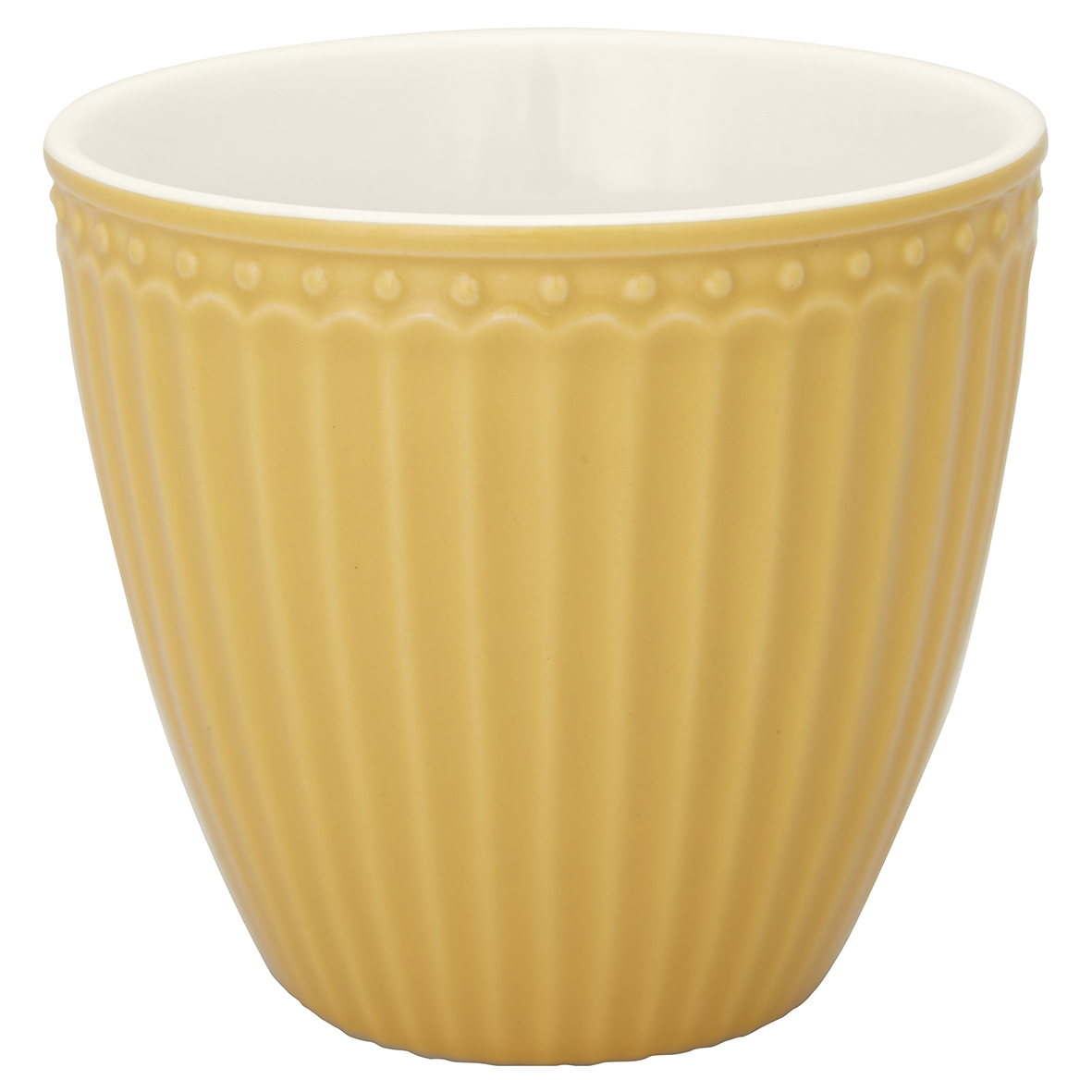 Greengate Lattecup Alice Honey mustard Everyday Kollektion