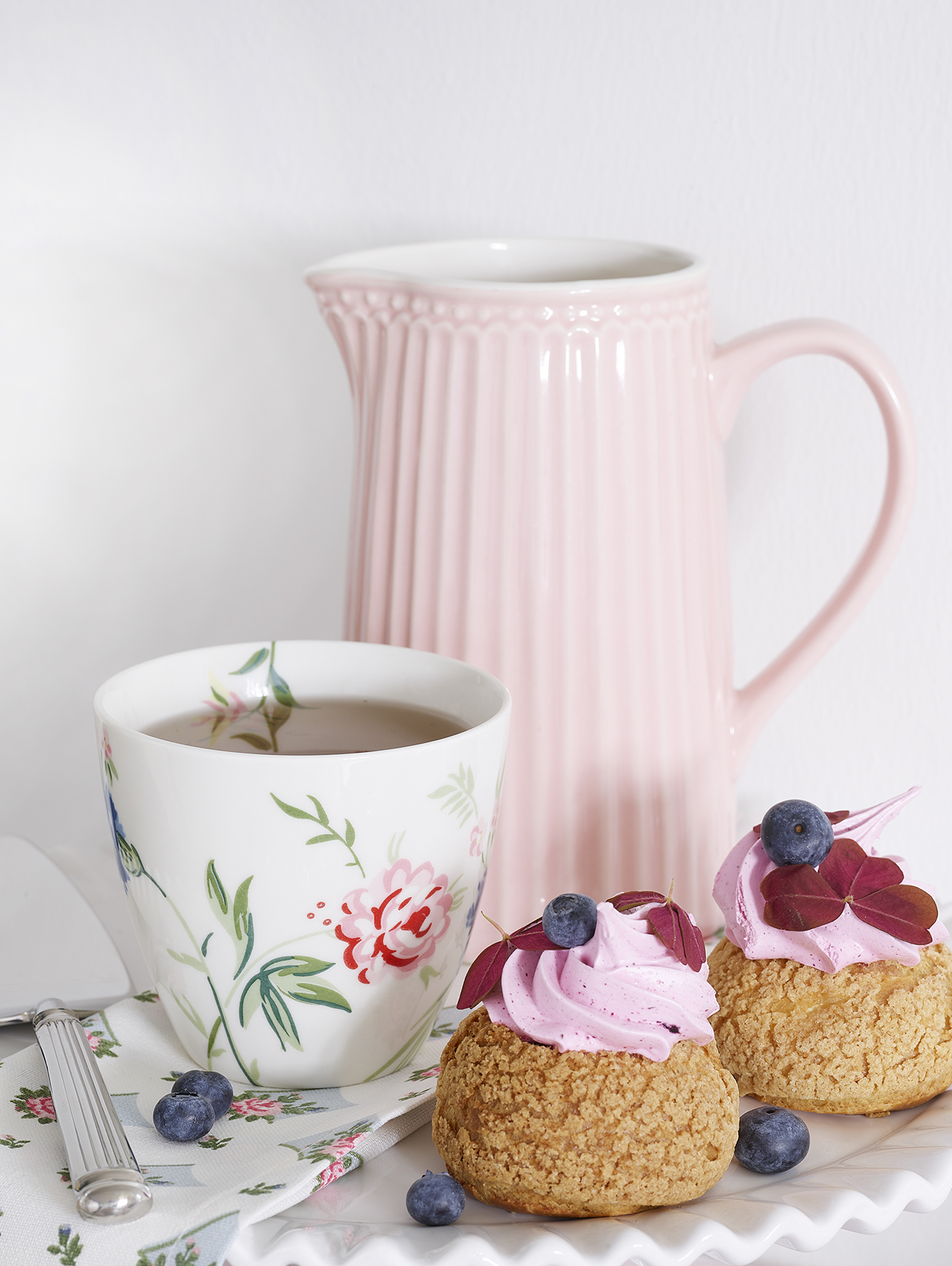 Greengate Lattecup Henriette white Limitierte Zwischenkollektion