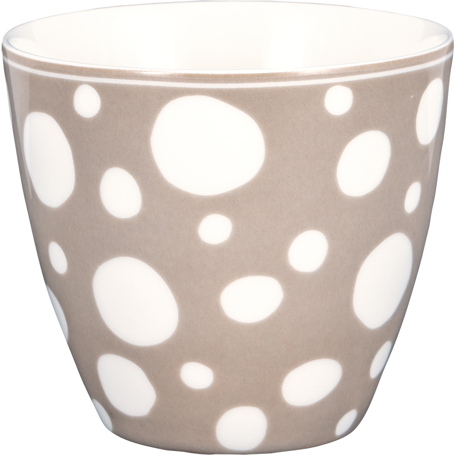 Greengate Lattecup  Neva beige Trinkbecher ohne Henkel