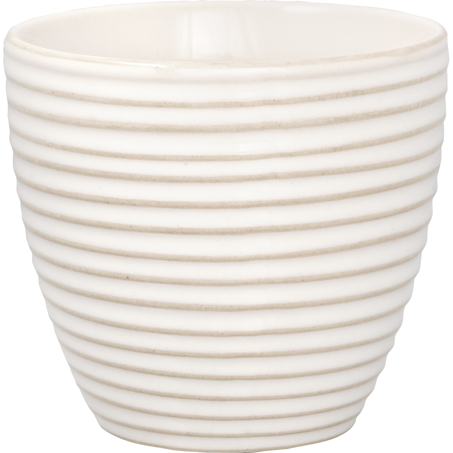 Greengate Lattecup Dunes white Trinkbecher ohne Henkel