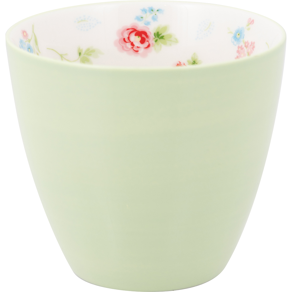 Greengate Lattecup Alma petite inside out pale green limitierte Midseason Kollektion FS2023